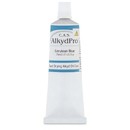 CAS AlkydPro Fast-Drying Alkyd Oil Color - Cerulean Blue, 70 ml tube