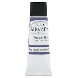 CAS AlkydPro Fast-Drying Alkyd Oil Color - Prussian Blue, 37 ml tube
