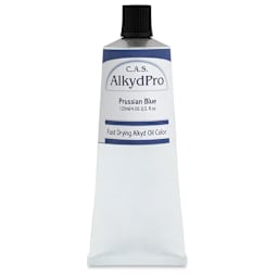 CAS AlkydPro Fast-Drying Alkyd Oil Color - Prussian Blue, 120 ml tube