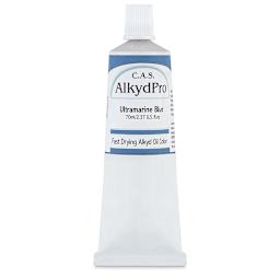 CAS AlkydPro Fast-Drying Alkyd Oil Color - Ultramarine Blue, 70 ml tube