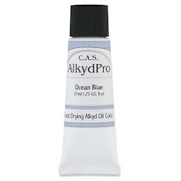CAS AlkydPro Fast-Drying Alkyd Oil Color - Ocean Blue, 37 ml tube