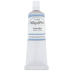 CAS AlkydPro Fast-Drying Alkyd Oil Color - Ocean Blue, 70 ml tube