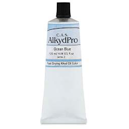 CAS AlkydPro Fast-Drying Alkyd Oil Color - Ocean Blue, 120 ml tube