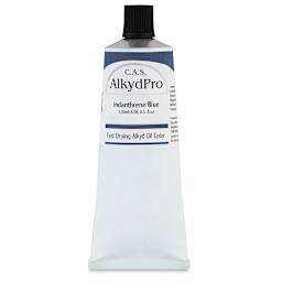 CAS AlkydPro Fast-Drying Alkyd Oil Color - Indanthrene Blue, 120 ml tube