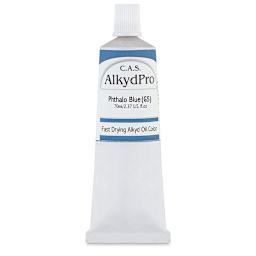 CAS AlkydPro Fast-Drying Alkyd Oil Color - Phthalo Blue Green Shade, 70 ml tube