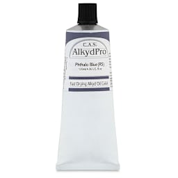 CAS AlkydPro Fast-Drying Alkyd Oil Color - Phthalo Blue Red Shade, 120 ml tube
