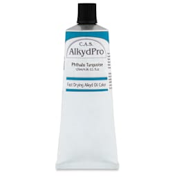 CAS AlkydPro Fast-Drying Alkyd Oil Color - Phthalo Turquoise, 120 ml tube