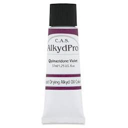 CAS AlkydPro Fast-Drying Alkyd Oil Color - Quinacridone Violet, 37 ml tube