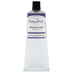 CAS AlkydPro Fast-Drying Alkyd Oil Color - Ultramarine Violet, 120 ml tube