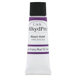 CAS AlkydPro Fast-Drying Alkyd Oil Color - Ailzarin Violet, 37 ml tube
