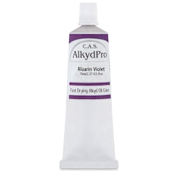 CAS AlkydPro Fast-Drying Alkyd Oil Color - Alizarin Violet, 70 ml tube
