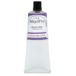 CAS AlkydPro Fast-Drying Alkyd Oil Color - Alizarin Violet, 120 ml tube