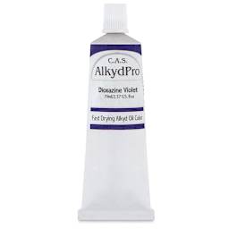 CAS AlkydPro Fast-Drying Alkyd Oil Color - Dioxazine Violet, 70 ml tube