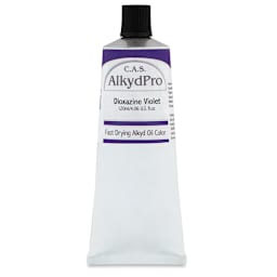CAS AlkydPro Fast-Drying Alkyd Oil Color - Dioxazine Violet, 120 ml tube