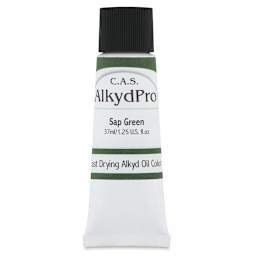 CAS AlkydPro Fast-Drying Alkyd Oil Color - Sap Green, 37 ml tube