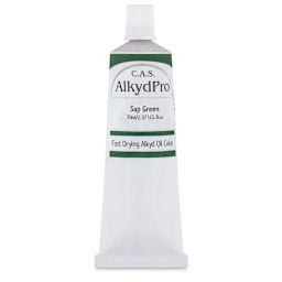 CAS AlkydPro Fast-Drying Alkyd Oil Color - Sap Green, 70 ml tube