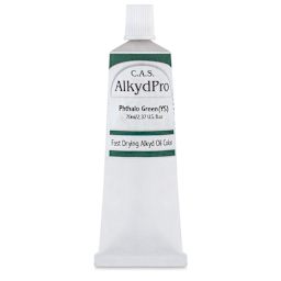 CAS AlkydPro Fast-Drying Alkyd Oil Color - Phthalo Green Yellow Shade, 70 ml tube