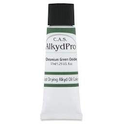 CAS AlkydPro Fast-Drying Alkyd Oil Color - Chromium Green Oxide, 37 ml tube