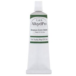 CAS AlkydPro Fast-Drying Alkyd Oil Color - Chromium Green Oxide, 70 ml tube