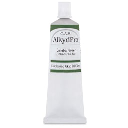 CAS AlkydPro Fast-Drying Alkyd Oil Color - Cinnebar Green, 70 ml tube