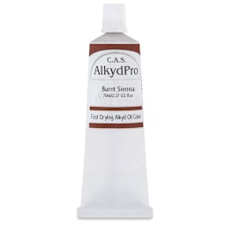 CAS AlkydPro Fast-Drying Alkyd Oil Color - Burnt Sienna, 70 ml tube