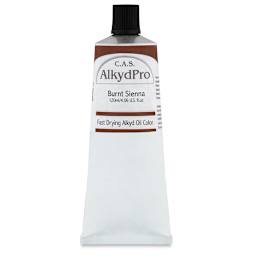 CAS AlkydPro Fast-Drying Alkyd Oil Color - Burnt Sienna, 120 ml tube