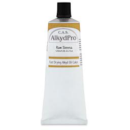 CAS AlkydPro Fast-Drying Alkyd Oil Color - Raw Sienna, 120 ml tube