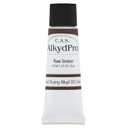 CAS AlkydPro Fast-Drying Alkyd Oil Color - Raw Umber, 37 ml tube