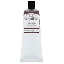 CAS AlkydPro Fast-Drying Alkyd Oil Color - Raw Umber, 120 ml tube