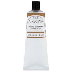 CAS AlkydPro Fast-Drying Alkyd Oil Color - Natural Burnt Ochre, 120 ml tube