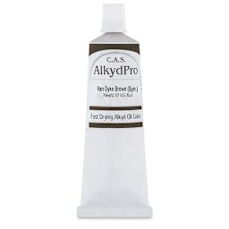 CAS AlkydPro Fast-Drying Alkyd Oil Color - Van Dyke Brown (Synthetic), 70 ml tube