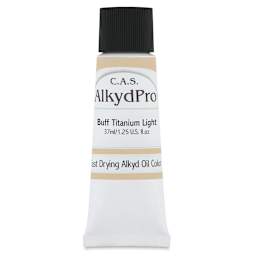 CAS AlkydPro Fast-Drying Alkyd Oil Color - Buff Titanium Light, 37 ml tube