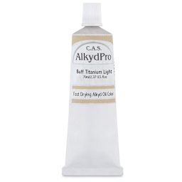 CAS AlkydPro Fast-Drying Alkyd Oil Color - Buff Titanium Light, 70 ml tube