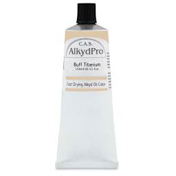 CAS AlkydPro Fast-Drying Alkyd Oil Color - Buff Titanium, 120 ml tube