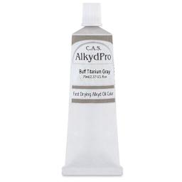CAS AlkydPro Fast-Drying Alkyd Oil Color - Buff Titanium Gray, 70 ml tube