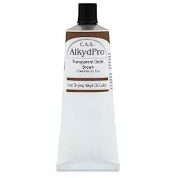 CAS AlkydPro Fast-Drying Alkyd Oil Color - Transparent Oxide Brown, 120 ml tube
