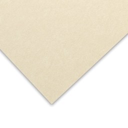 UArt Sanded Pastel Paper Pad - 400 Grit, Beige, View corner of one sheet