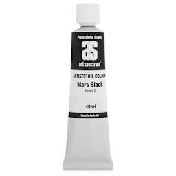Art Spectrum Artists' Oil Paint - Mars Black, 40 ml