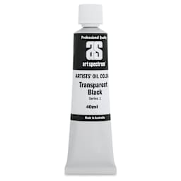 Art Spectrum Artists' Oil Paint - Transparent Black, 40 ml