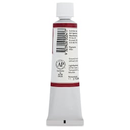 Art Spectrum Artists' Oil Paint - Alizarin Crimson, 40 ml back of tube