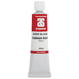 Art Spectrum Artists' Oil Paint - Cadmium Scarlet, 40 ml