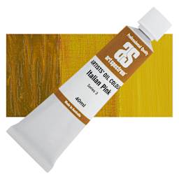 Art Spectrum Artists' Oil Paint - Italian Pink, 40 ml tube and swatch