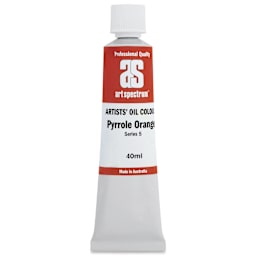 Art Spectrum Artists' Oil Paint - Pyrrole Orange, 40 ml