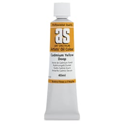 Art Spectrum Artists' Oil Paint - Cadmium Yellow Deep, 40 ml