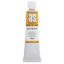 Art Spectrum Artists' Oil Paint - Jaune Brilliant, 40 ml