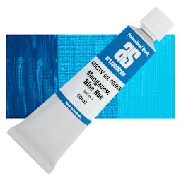 Art Spectrum Artists' Oil Paint - Manganese Blue Hue, 40 ml tube and swatch
