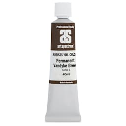 Art Spectrum Artists' Oil Paint - Permanent Vandyke Brown, 40 ml