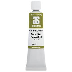 Art Spectrum Artists' Oil Paint - Australian Green Gold, 40 ml