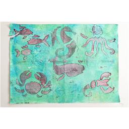 Finger Paint Carry Set 14-Piece Finger Paint Set