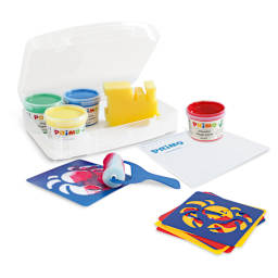Finger Paint Carry Set 14-Piece Finger Paint Set